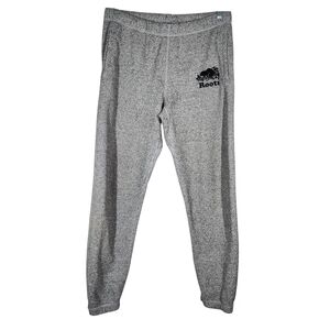 ROOTS HEATHERED GRAY SWEATPANTS